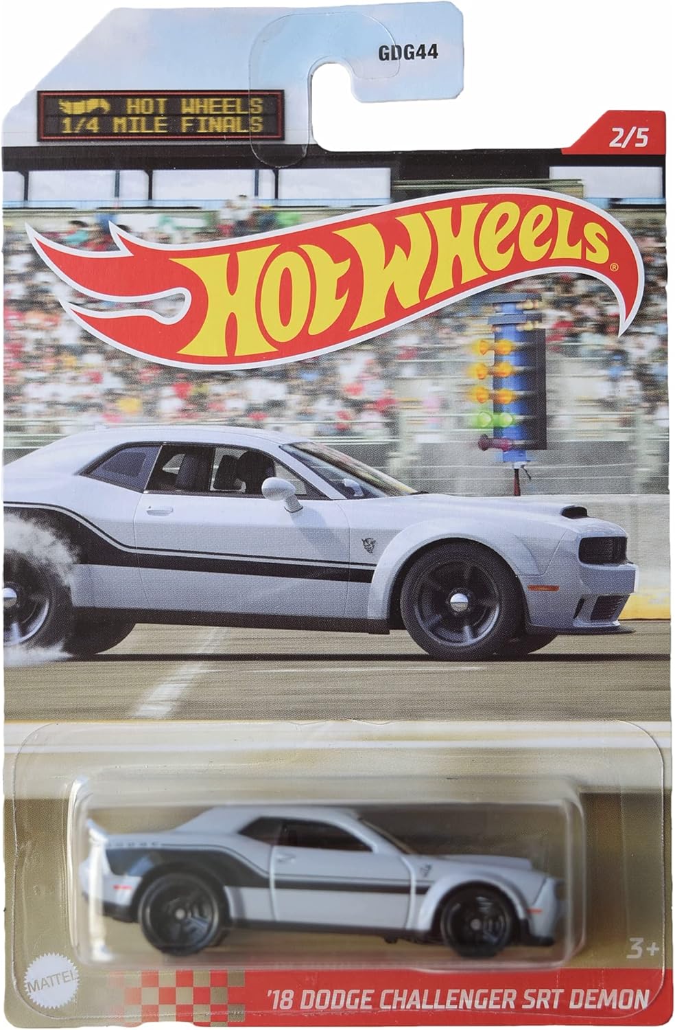 HOT WHEELS - '18 DODGE CHALLENGER SRT DEMON - 1/4 MILE FINALS 2/5