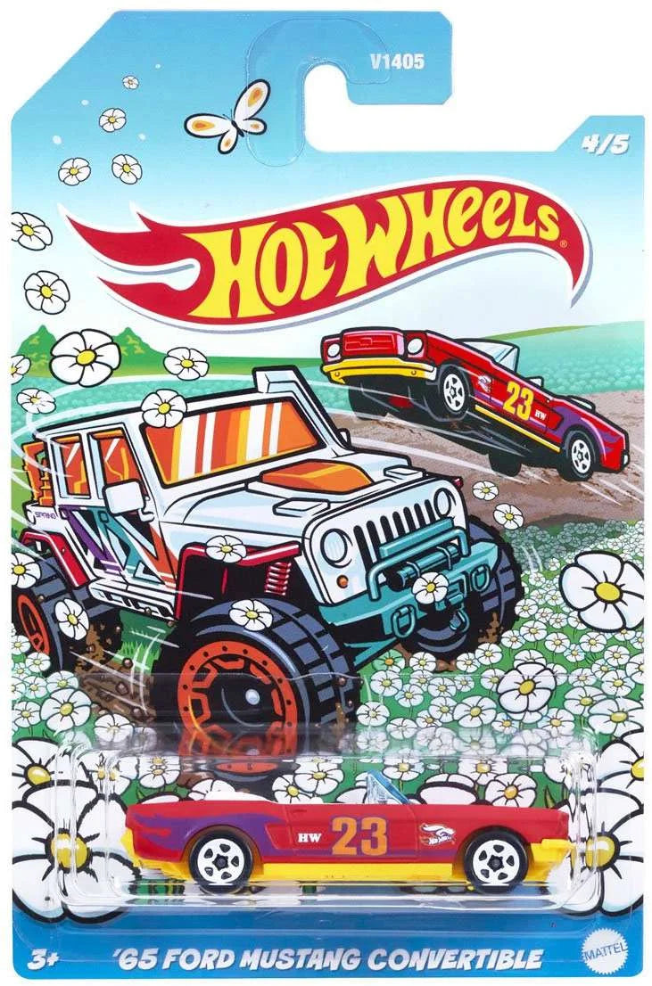 HOT WHEELS - '65 FORD MUSTANG CONVERTIBLE - SPRING COLLECTION 4/5