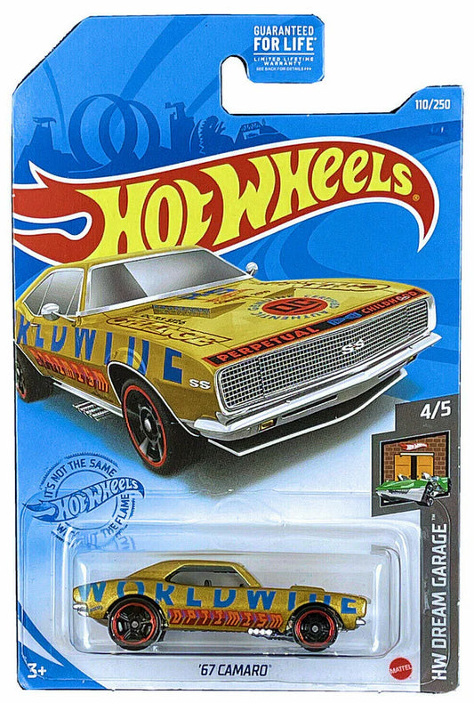 HOT WHEELS - 110/250 - '69 CAMARO - HW DREAM GARAGE 4/5