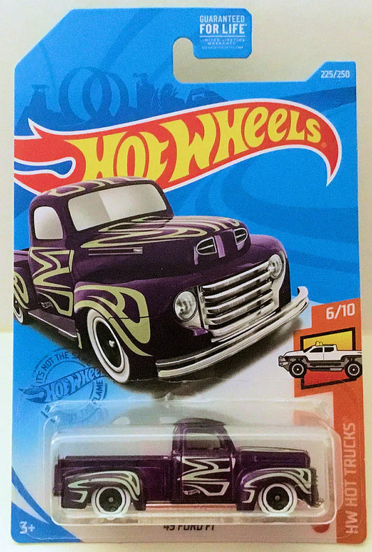 HOT WHEELS - 225/250 - '49 FORD F1 - HW HOT TRUCKS 6/10