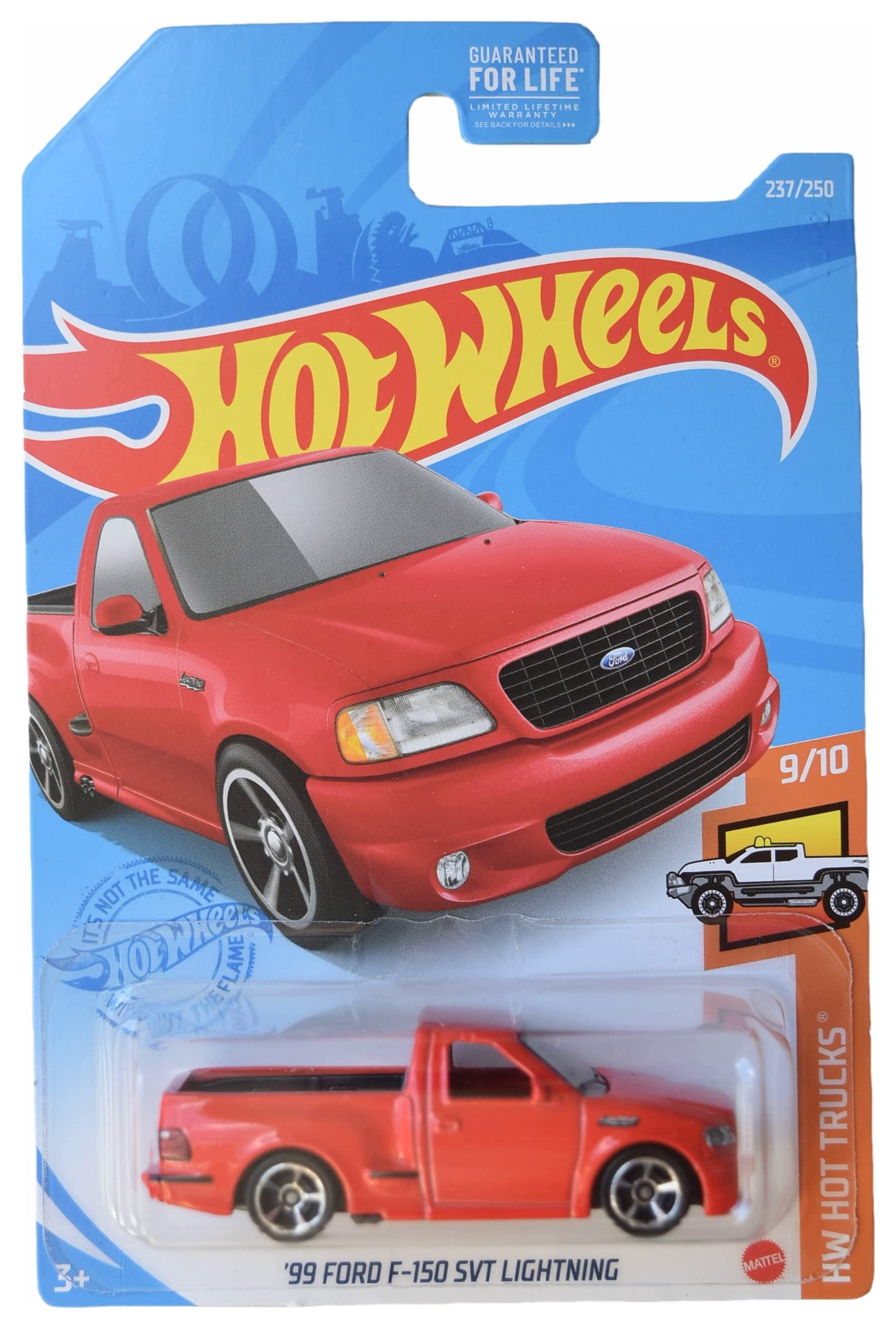HOT WHEELS - 237/250 - '99 FORD F-150 SVT LIGHTNING - HW HOT TRUCKS 9/10