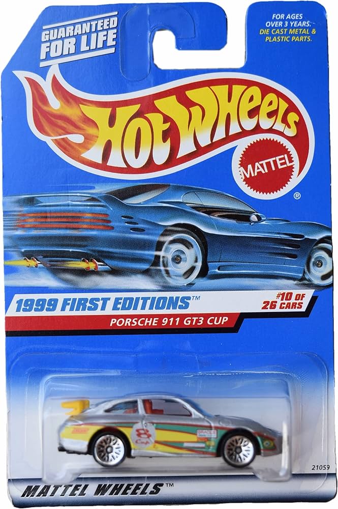 HOT WHEELS -  PORSCHE 911 GT3 CUP - 1999 FIRST EDITIONS 10/26