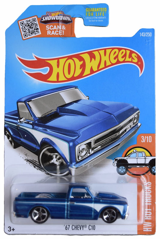 HOT WHEELS - 143/250 - '67 CHEVY C10 - HW HOT TRUCKS 3/10