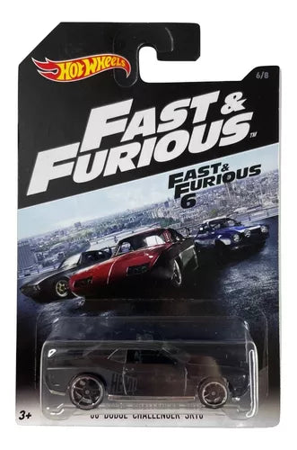 HOT WHEELS - '08 DODGE CHALLENGER SRT8 - FAST & FURIOUS 6 6/8