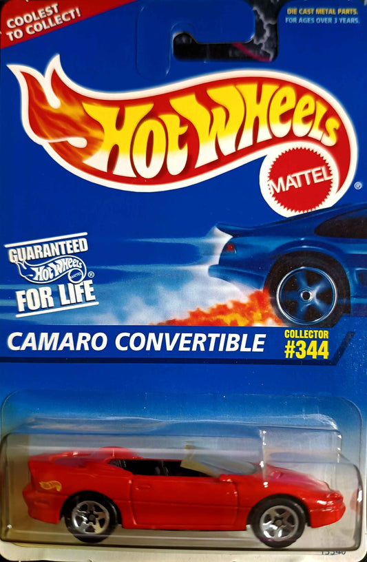 HOT WHEELS - 344 - CAMARO CONVERTIBLE