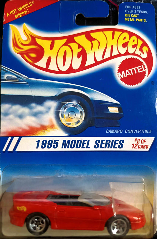 HOT WHEELS - CAMARO CONVERTIBLE - 1995 MODEL SERIES 8/12