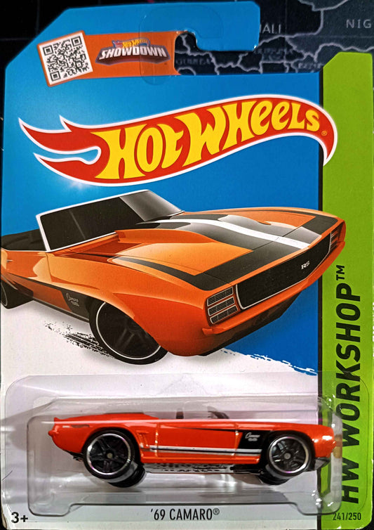 HOT WHEELS - 241/250 - '69 CAMARO - HW WORKSHOP