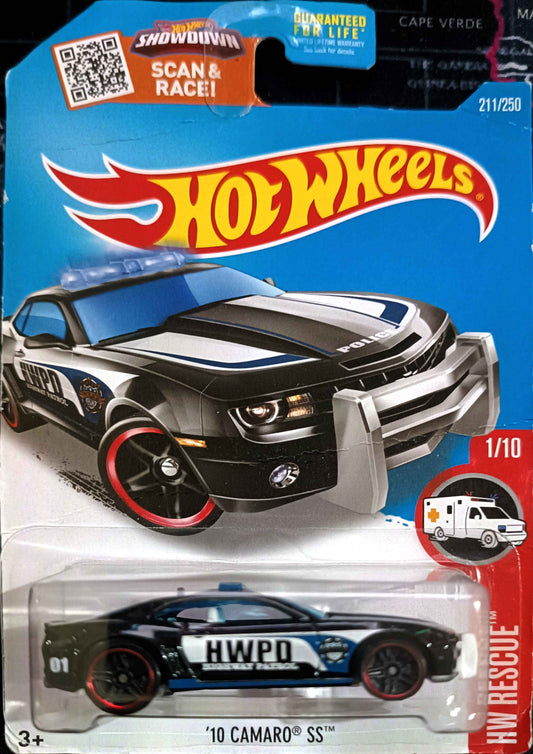 HOT WHEELS - 211/250 - '10 CAMARO SS - HW RESCUE 1/10