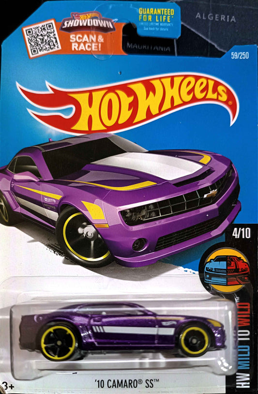 HOT WHEELS - 59/250 - '10 CAMARO SS - HW MILD TO WILD 4/10