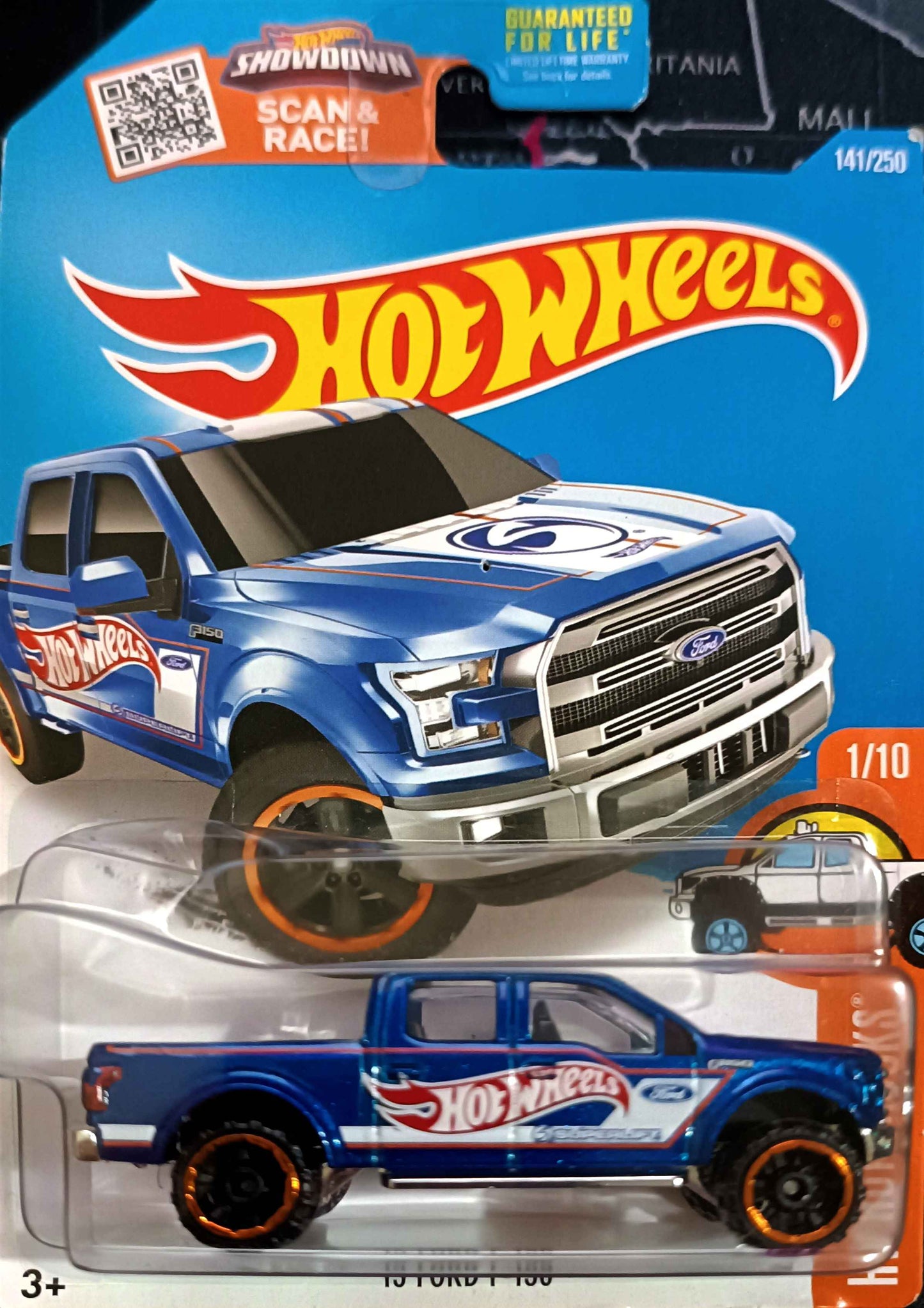 HOT WHEELS - 141/250 - '15 FORD F-150 - HW HOT TRUCKS 1/10