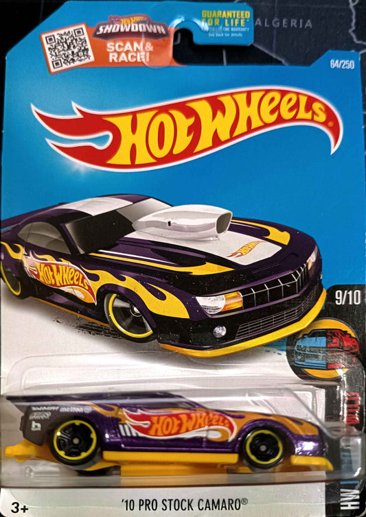 HOT WHEELS - 65/250 - '10 PRO STOCK CAMARO - HW MILD TO WILD 9/10