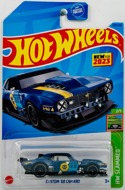 HOT WHEELS - 228/250 - CUSTOM '68 CAMARO - HW SLAMMED 2/5