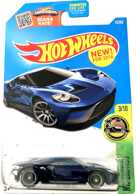 HOT WHEELS - 73/250 - '17 FORD GT - HW EXOTICS 3/10