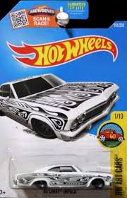 HOT WHEELS - 191/250 - '65 CHEVY IMPALA - HW ART CARS 1/10