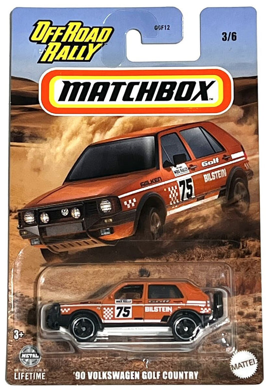 MATCHBOX - '90 VOLKSWAGEN GOLF COUNTRY - OFF ROAD RALLY 3/6