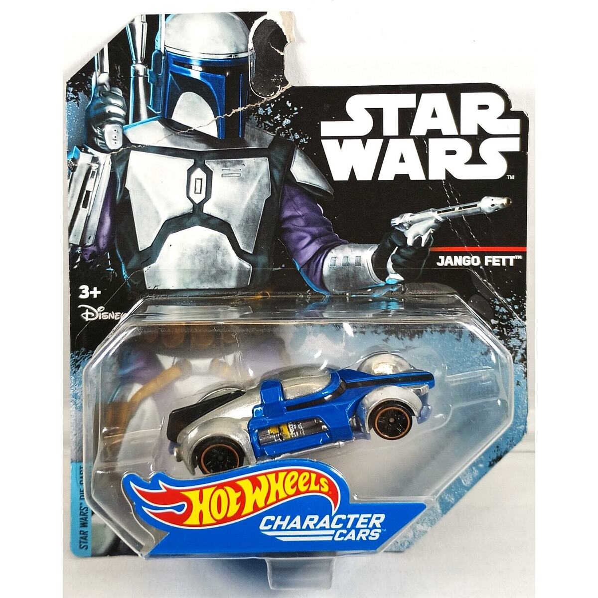 HOT WHEELS CHARACTER CARS - JANGO FETT - STAR WARS